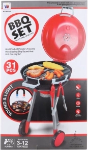 Kinder BBQ-grill met effecten op batterijen