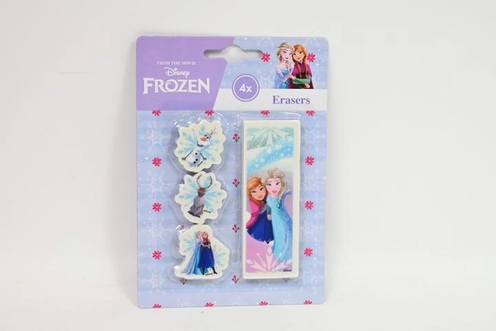 Set gummen Frozen – 4 stuks