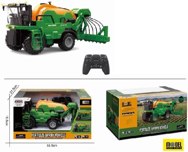 Batterij-aangedreven tractor met USB