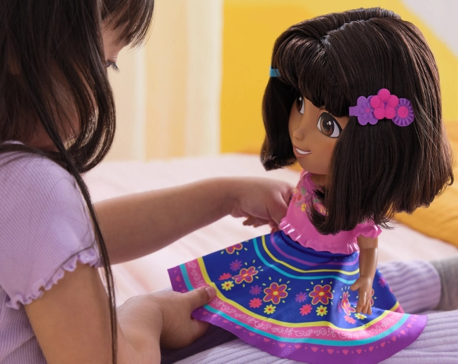 Getrouwe gelijkenis met de heldin uit de serie