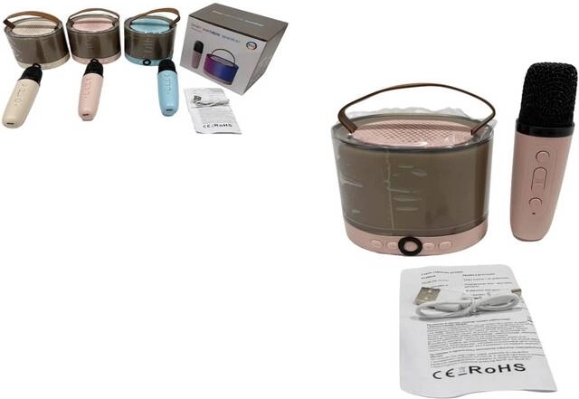 Gazelo karaoke-set voor kinderen met luidspreker en microfoon