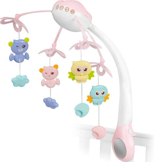 Draaiende speeltjes voor zintuiglijke ontwikkeling