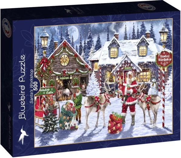 Bluebird puzzel Santa’s werkplaats 500 stukjes