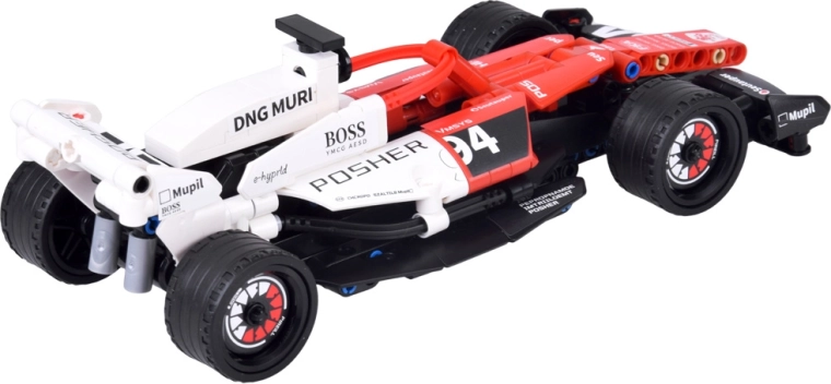 Rubberen banden en stevige technische constructie