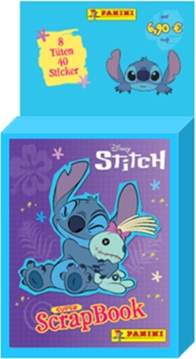 Disney Stitch super scrapbook-collectie stickers (eco blister)
