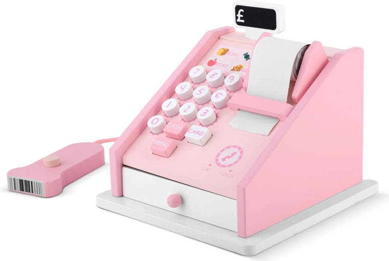 Openende lade en bonrol zoals in het echt