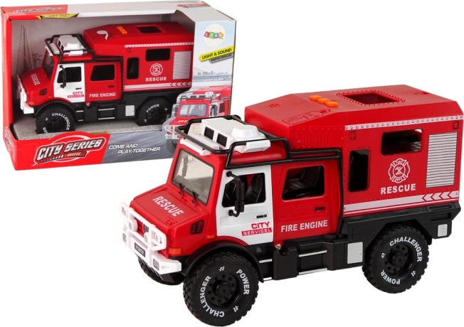 Brandweer Terreinwagen met Openende Deuren