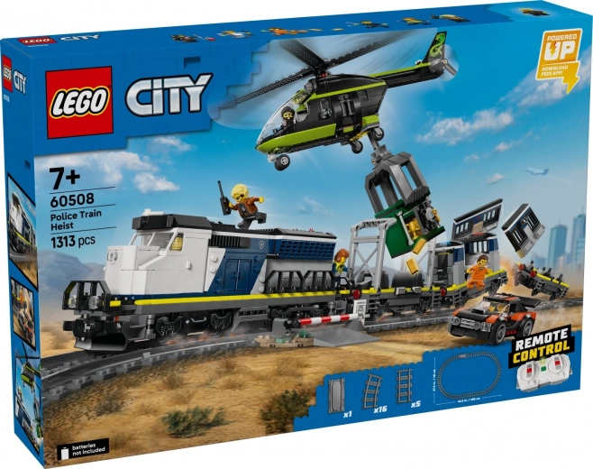 Lego City overval op de politietrein