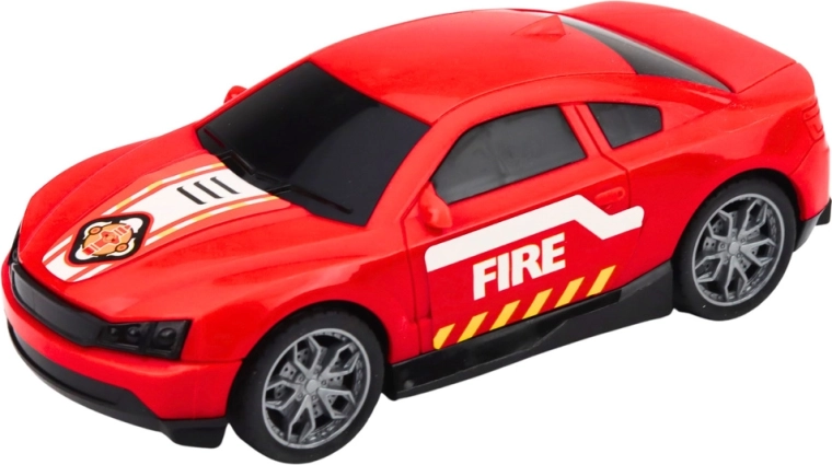 Brandweer sportauto voor stadsinterventies