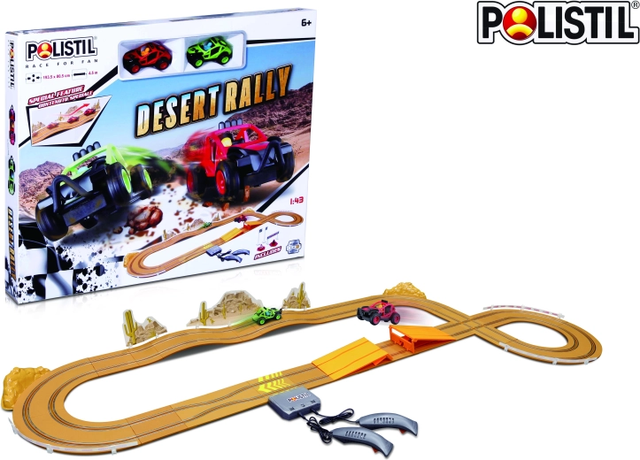 Polistil racebaan Desert Rally