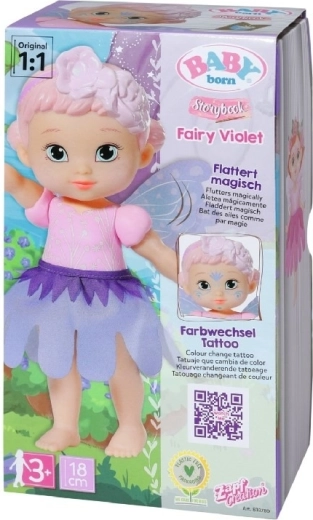 BABY born Storybook Fialková fee pop
