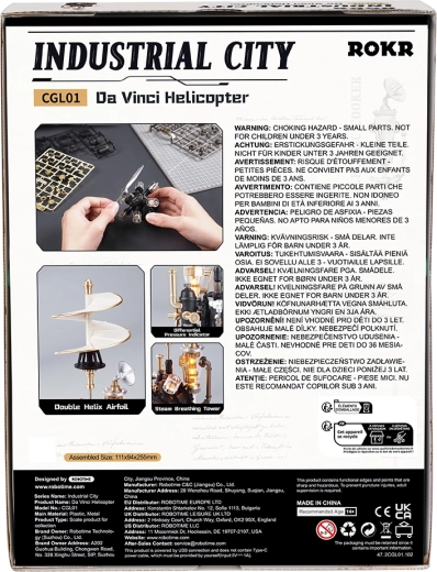 Geïnspireerd door de uitvindingen van Leonardo da Vinci