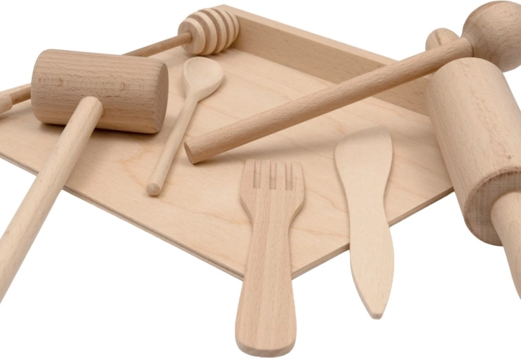 Complete mini-uitrusting voor de kinderkeuken