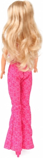 Lang blond haar
