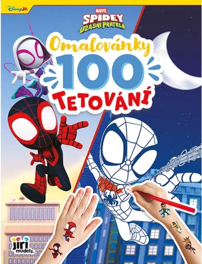 Kleurplaten en 100 Spidey-tatoeages