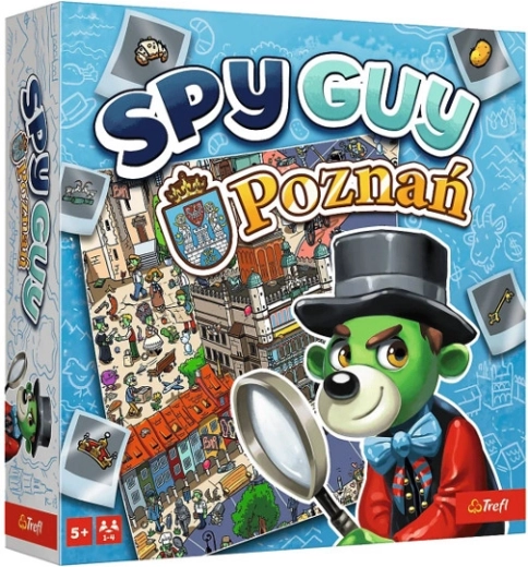 Spy Guy Poznań – coöperatieve familiebordspel met reuzenstadskaart