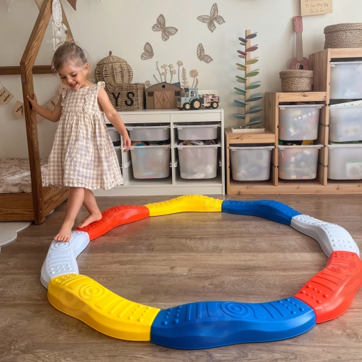 Sensorische oppervlakken voor stimulatie van de voeten