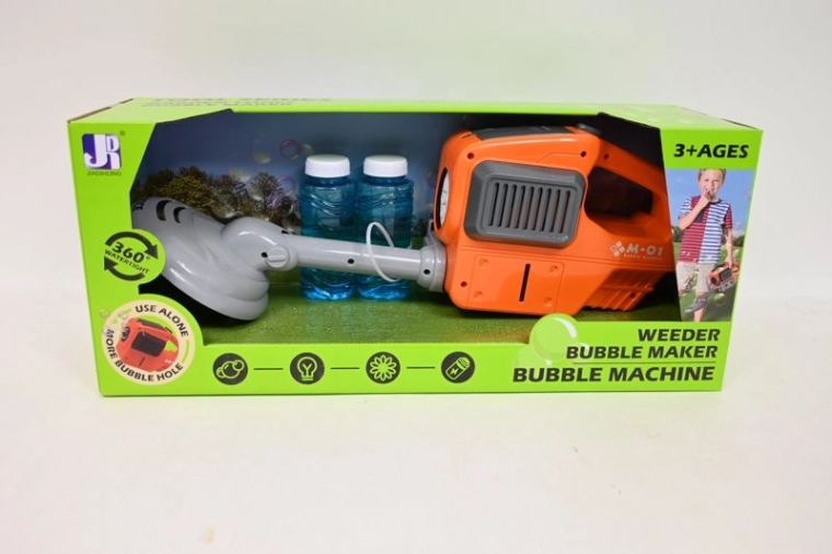 Bellenblaastrimmer (kinderbosmaaier)