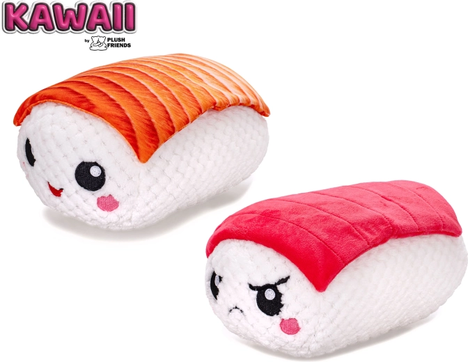 Kawaii sushi nigiri knuffel Plush Friends, 25 cm - 1 stuk