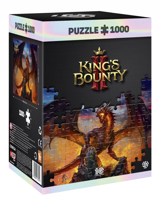 Puzzel King's Bounty II: Draak 1000 stukjes