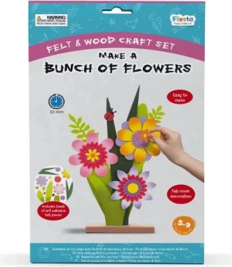 Fiesta Crafts Creatieve set 3D puzzel Boeket