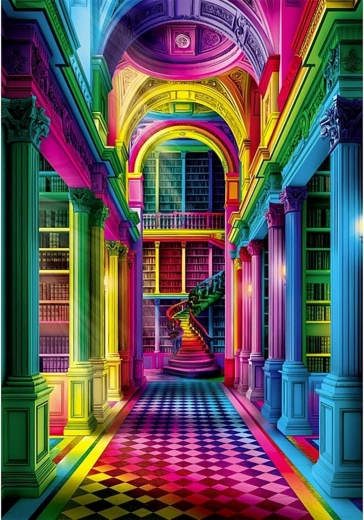 Clementoni puzzel ColorBoom: Athenaeum 1000 stukjes