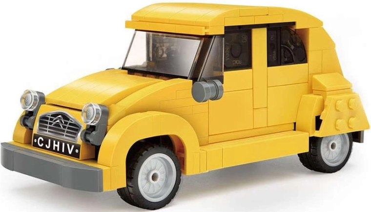 Klassieke Citroën 2CV op schaal 1:24