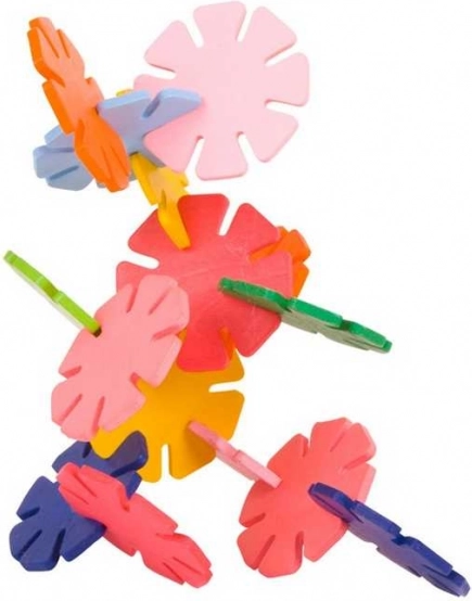 Houten bouwset Bigjigs Toys Daisy Fun