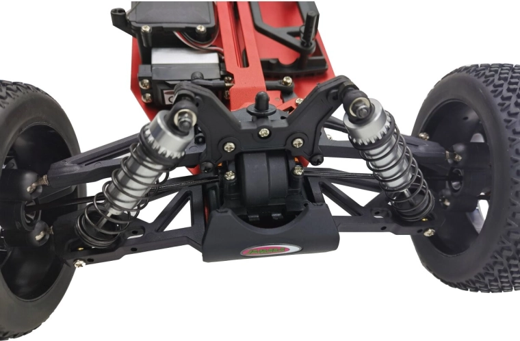 Instelbaar chassis en instelbare dempers