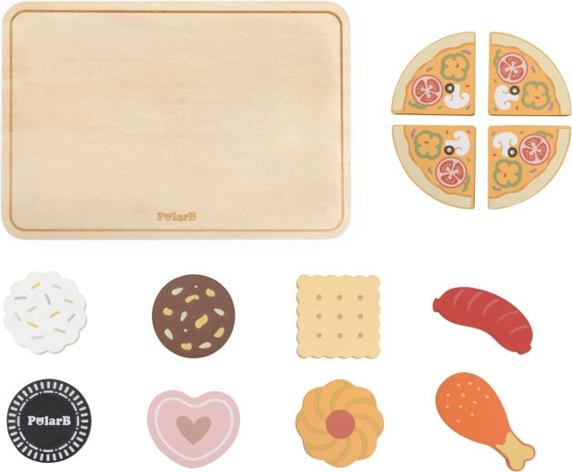 12-delig houten accessoires