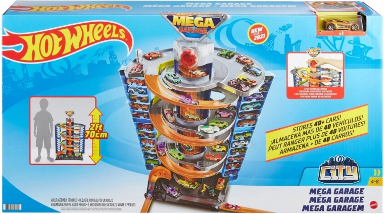 Hot Wheels City gedraaide megagarage