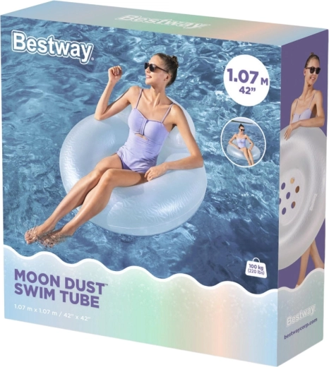 Modern halftransparant Moon Dust-design