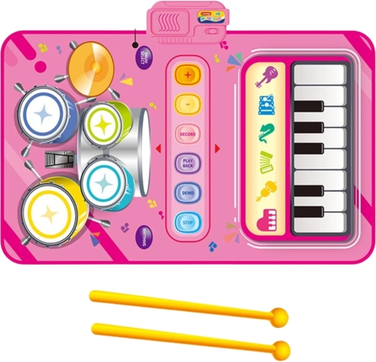 2-in-1: piano en drums voor eindeloos speelplezier