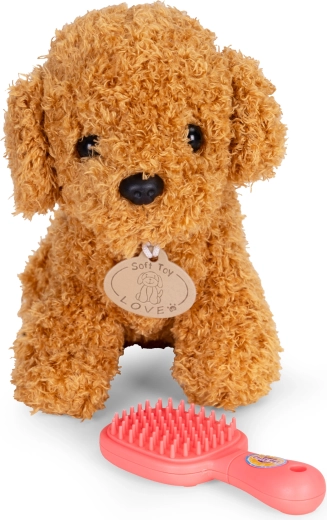 Groomingborstel om zorg en zachtheid te leren