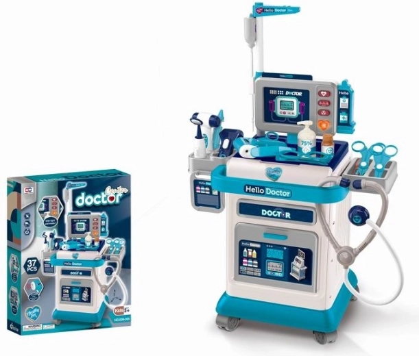 Mobiele doktersset voor kinderen (37-delig)