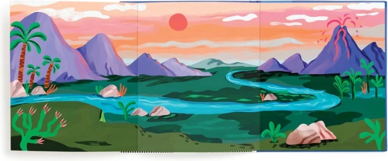 Uitklapbare scène voor verhalen