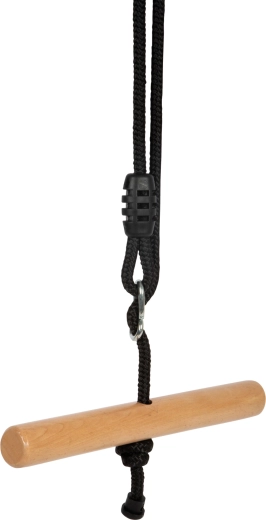 Comfortabele houten trapezestang