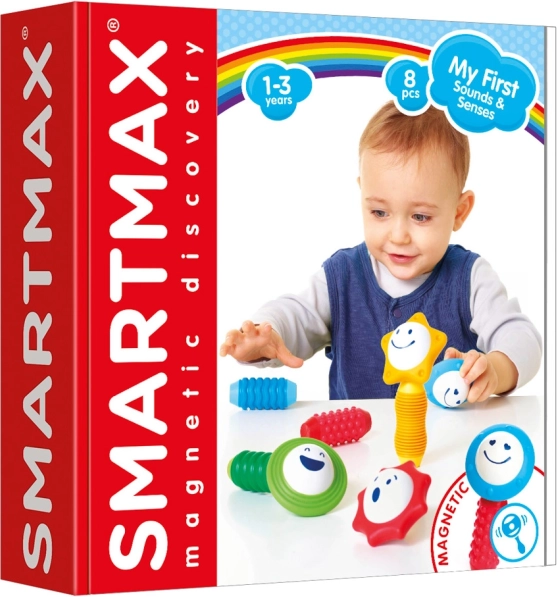 SmartMax magnetische bouwset voor zintuiglijke ontwikkeling - 8 onderdelen