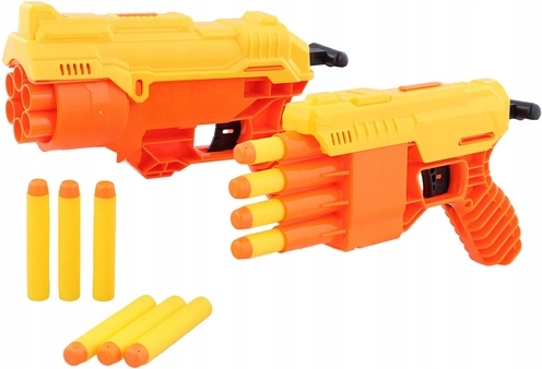 Twee blasters om direct met z’n tweeën te spelen