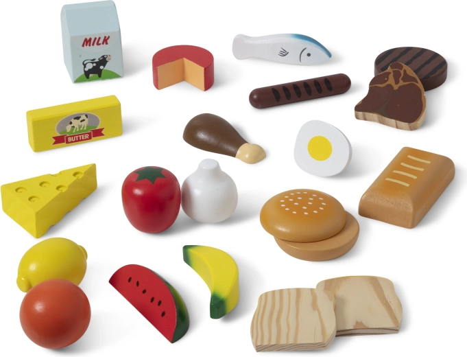 Duurzame houten stukjes voor kleine handjes