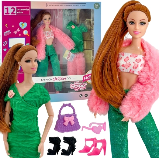Woopie Royal pop Emi 30 cm met 12 verrassingen, outfits en accessoires