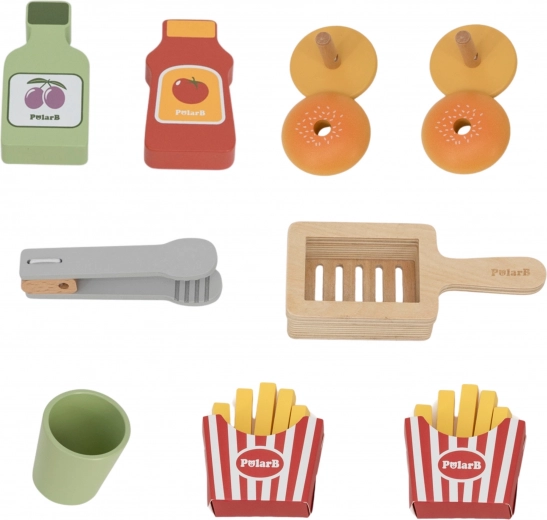 Uitgebreide set accessoires om te serveren