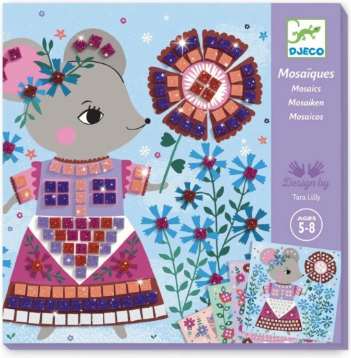 Glittermozaïek Huisdiertjes DJECO