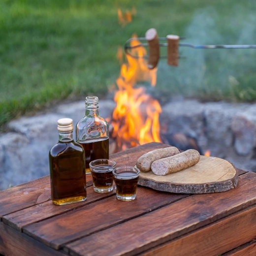 Metgezel voor reizen, kamperen en thuis serveren