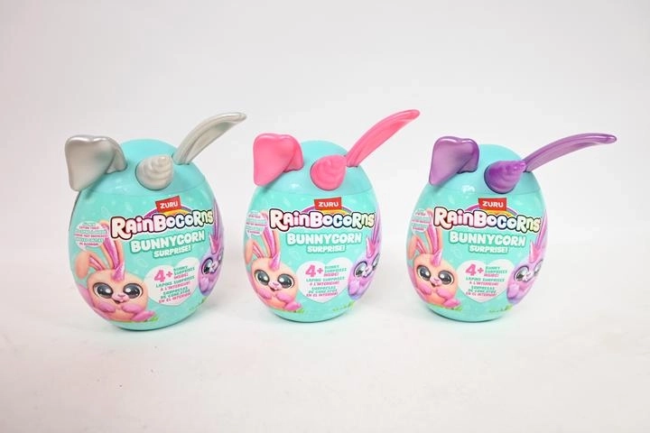 ZURU Rainbocorns Bunnycorn pluchen konijntje in een verrassings-ei