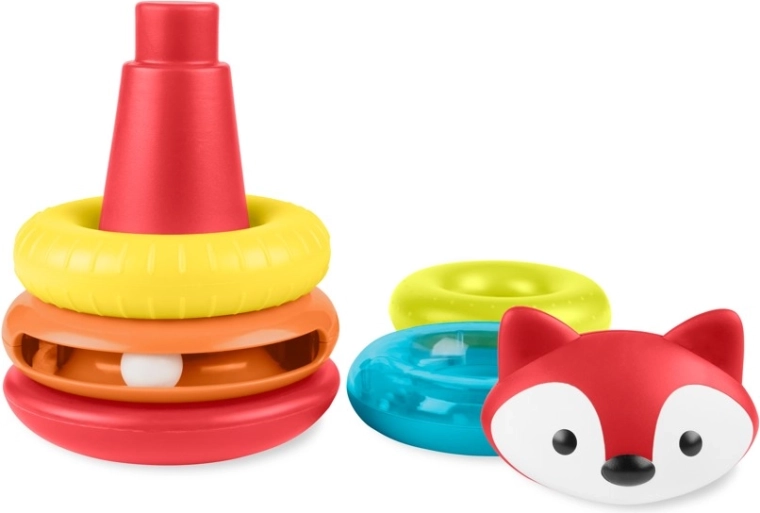 Eenvoudig stapelen en leren ordenen