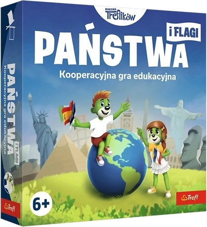 Educatief spel over landen en vlaggen