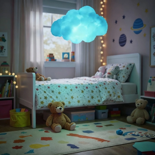Zachte wolk als originele decoratie
