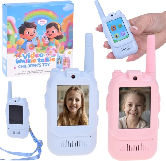 XREC video-walkietalkies voor kinderen (set van 2) met 2" LCD en camera