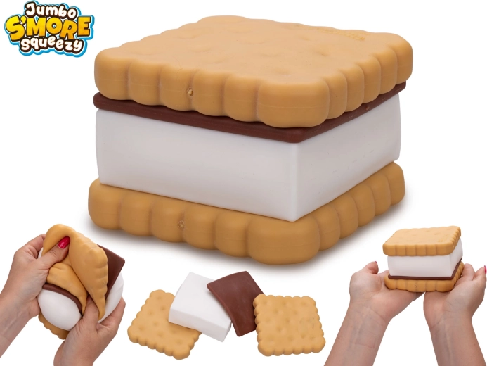 Rekbare jumbo koek Mega Squeeze 10 cm
